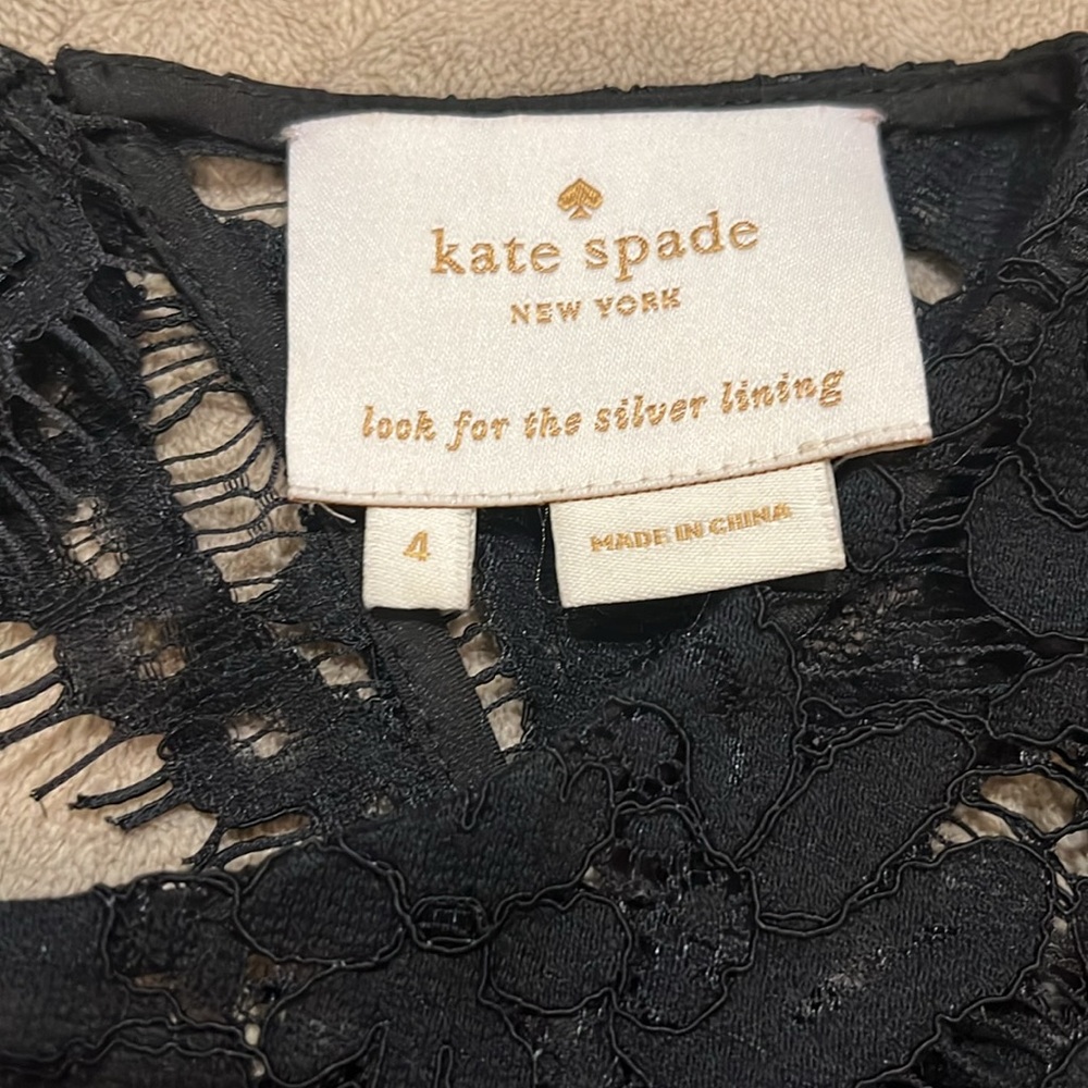 Kate Spade Black Lace Dress - Picture 4 of 7